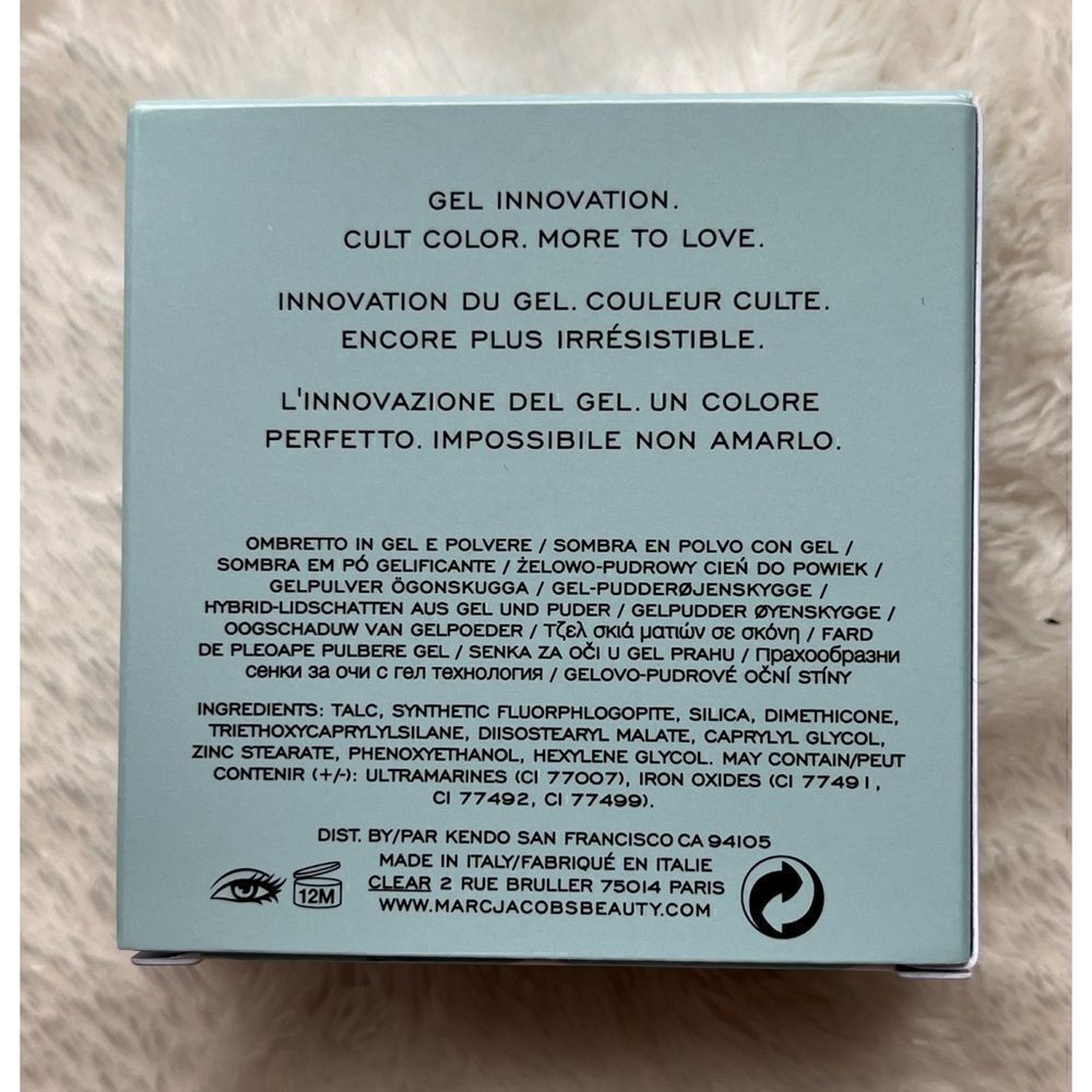 NIB Marc Jacobs Runway 9.12.2018 O!mega Shadow Gel Powder Eyeshadow SMO!KE 640 - Picture 9 of 11